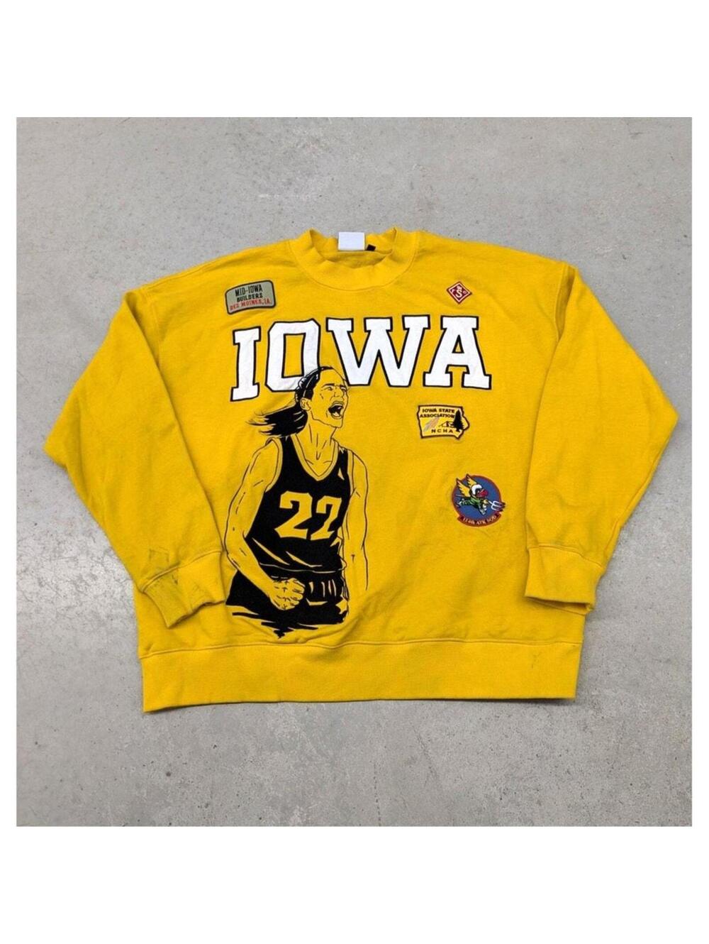 Caitlin Clark Casey Bannerman March Madness Crewneck Sweater